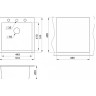 Кухонная мойка GRANULA GR-5102 антик 5102 AHTIK