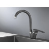Смеситель GRANULA GR-1024 графит (черно-серый) 1024 GPAFIT